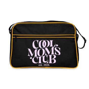 Cadeau Maman 2026 - Tenue de Maman Cool - Sac Retro - noir/or - Devant