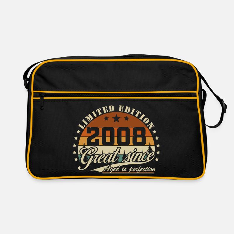 2008 Vintage Retro Birthday Gift Retro Bag