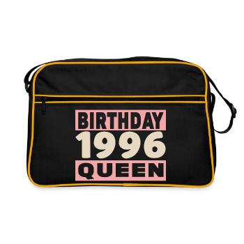 Biker 30 years old 1996 Anniversary - Retro Bag - black/gold - Front