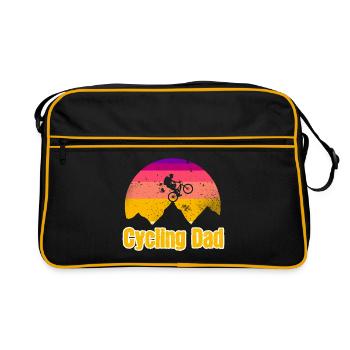 Cycling Dad - Sac Retro - noir/or - Devant