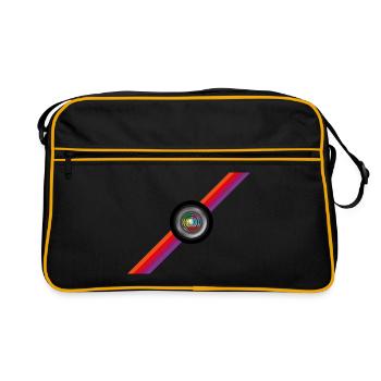 Instagram pic - Retro Bag - black/gold - Front