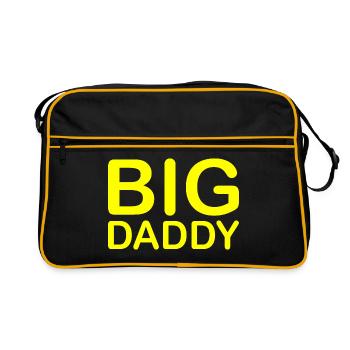 BIG DADDY - Sac Retro - noir/or - Devant