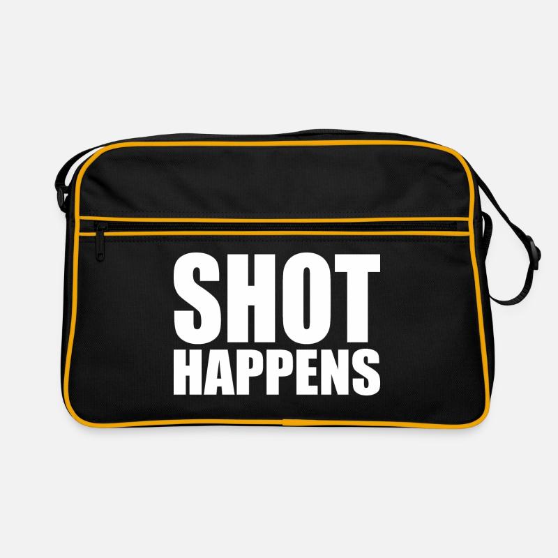 Shot happens Retro Tasche