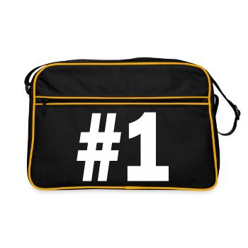 1 - Sac Retro - noir/or - Devant