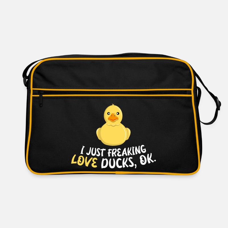 J’aime les canards, d’accord ? Sac Retro