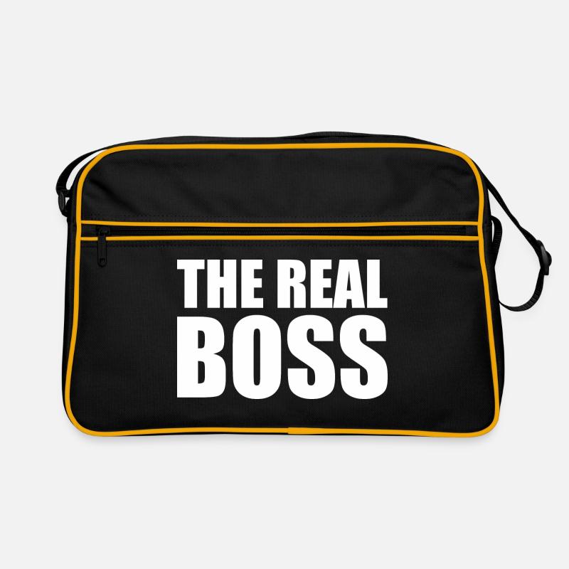 The real boss Retro Tasche