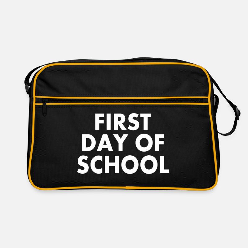 First day of school Sac Retro