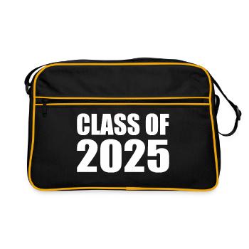 Class of 2025 - Retro Bag - black/gold - Front