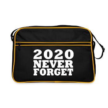 2020 - Retro Tasche - Schwarz/Gold - Vorne