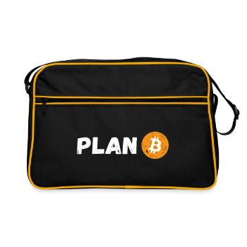 PLAN B - Sac Retro - noir/or - Devant