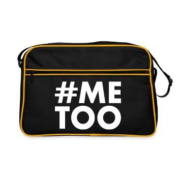Me too - Retro Tasche - Schwarz/Gold - Vorne