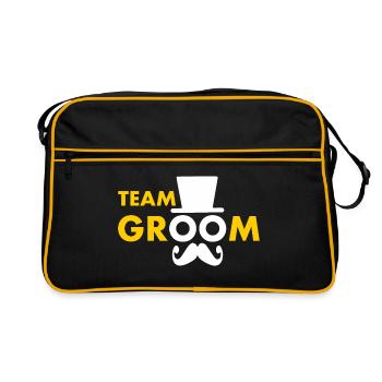 Team groom - Sac Retro - noir/or - Devant