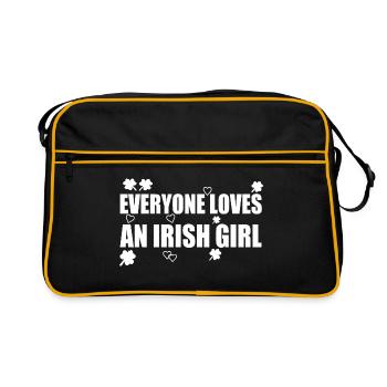 Everyone loves an irish girl - Sac Retro - noir/or - Devant