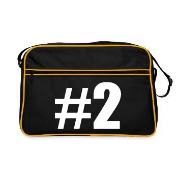 #2 - Sac Retro - noir/or - Devant