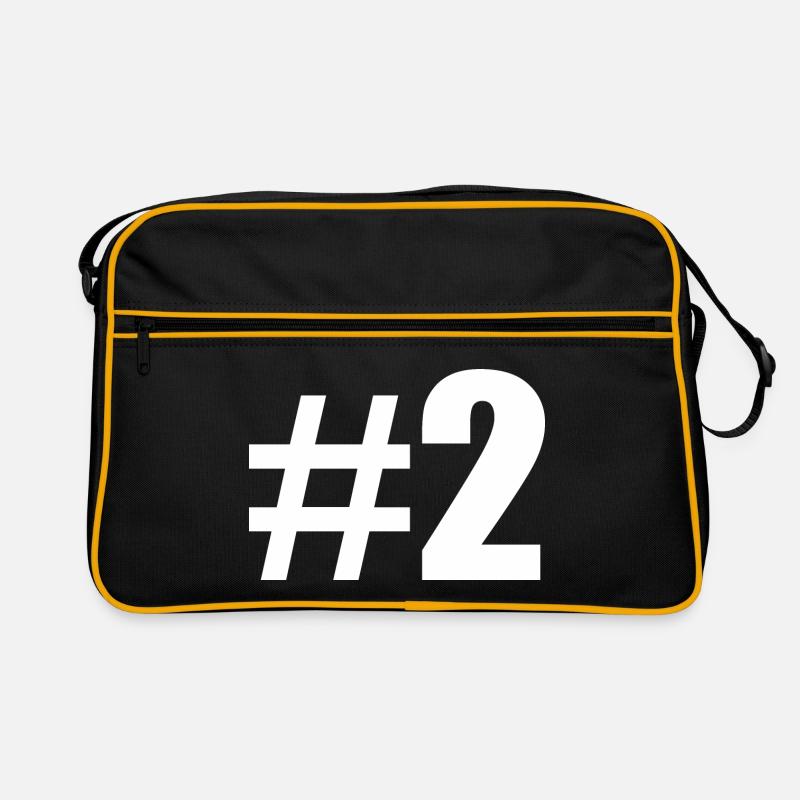 #2 - Sac Retro - noir/or