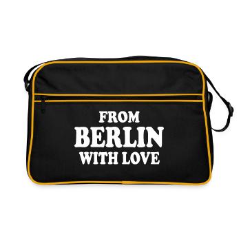 From berlin with love - Sac Retro - noir/or - Devant