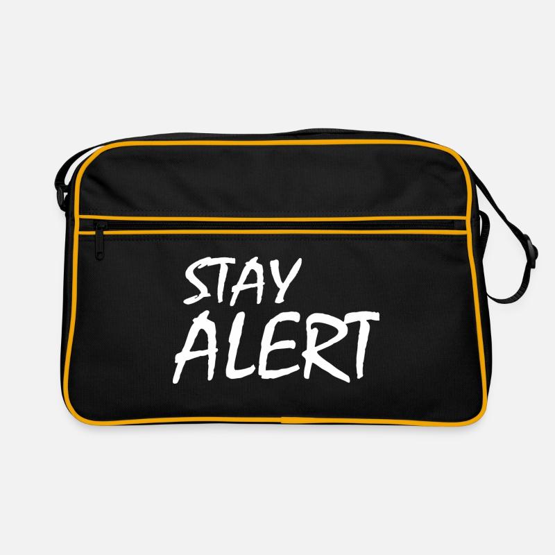 Reste attentif Sac Retro
