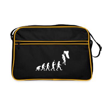 Evolution Escalade Bouldern Climbing Alpinisme - Sac Retro - noir/or - Devant