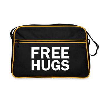 Free hugs - Sac Retro - noir/or - Devant