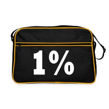 1 - Sac Retro - noir/or - Devant