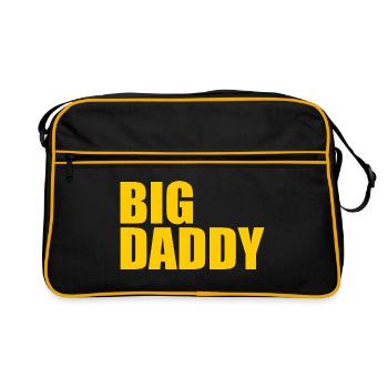 BIG DADDY - Retro Bag - black/gold - Front