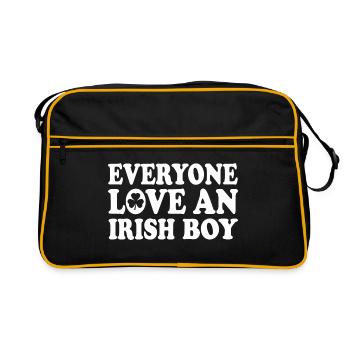everyone loves an irish boy - Sac Retro - noir/or - Devant