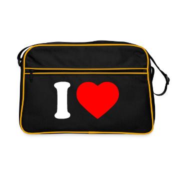 J’adore - Sac Retro - noir/or - Devant
