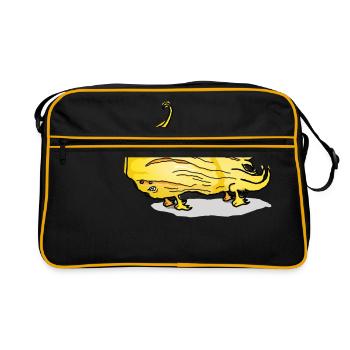 Badhair de Donald  - Sac Retro - noir/or - Devant