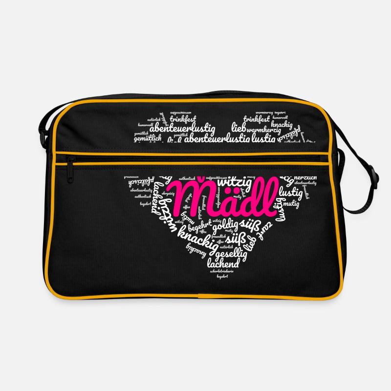 Herzl: Pfälzer Mädl Retro Tasche