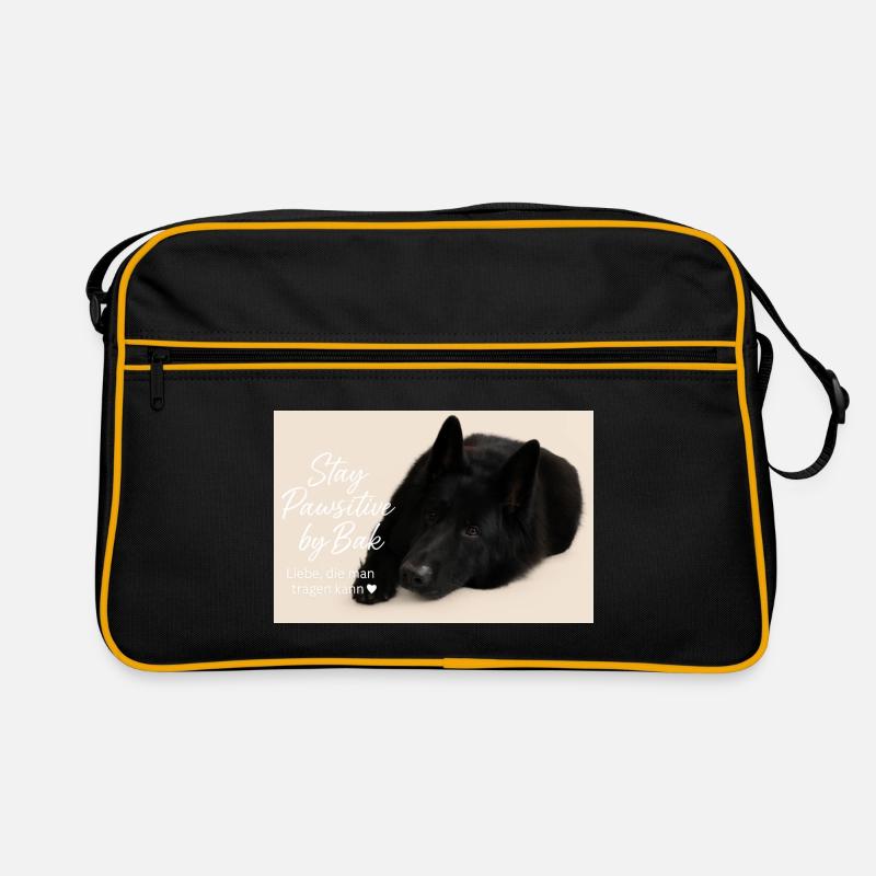 Bak - Sac Retro - noir/or