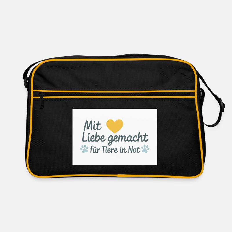 For animals in need Retro Bag