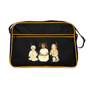 Everyday family life - Retro Bag - black/gold - Front