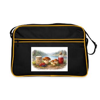 Gifts of the Far North - Mors - Retro Bag - black/gold - Front
