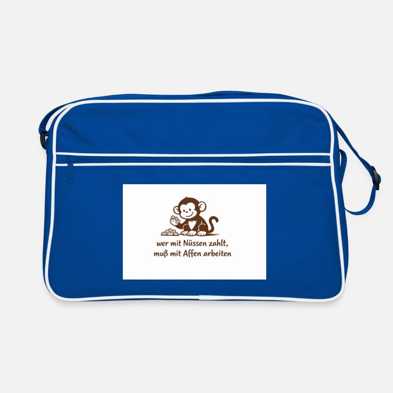 Arbeiteraffe_mit_Erdnuessen Sac Retro