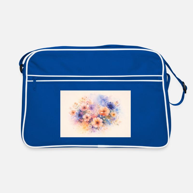 Conception à l’aquarelle Sac Retro