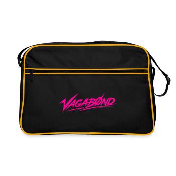 VAGABØND - Sac Retro - noir/or - Devant