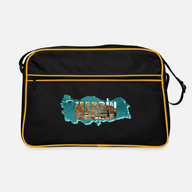 mardin panorama Retro Tasche