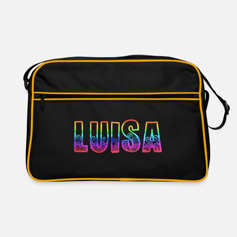 luisa rs rainbow Retro Bag