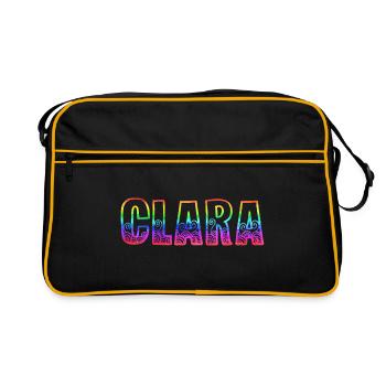 clara rs arc-en-ciel - Sac Retro - noir/or - Devant