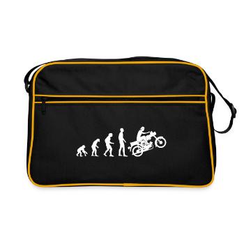 Ostmoped Simme S51 Evolution DDR - Sac Retro - noir/or - Devant