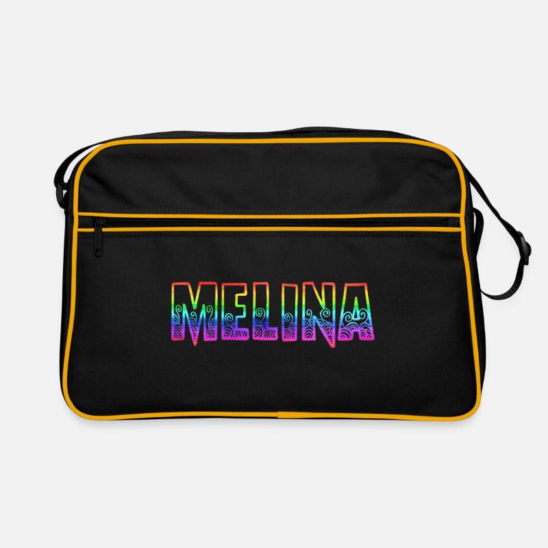 melina rs regenbogen Retro Tasche