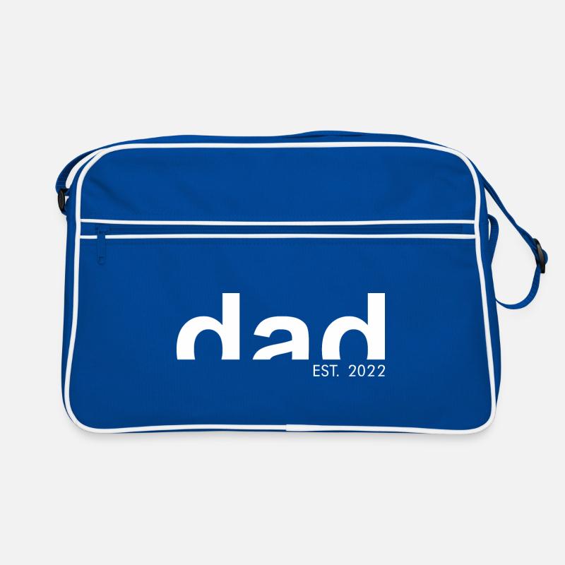 DAD - EST.2022 - Father - Dad - Gift Idea Retro Bag