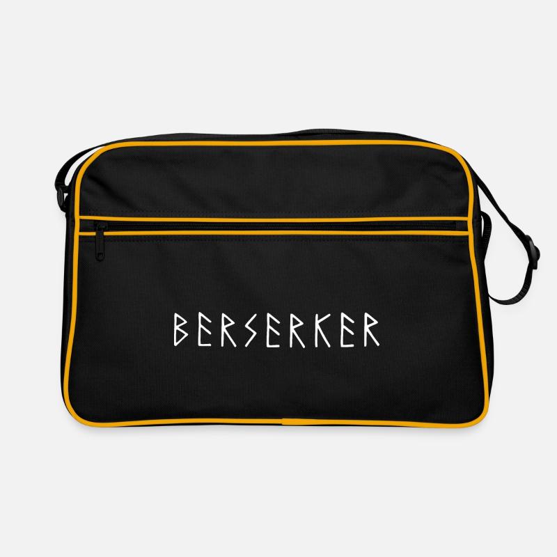 BERSERKER - Runenschrift - Wikinger - Nordisch Retro Tasche