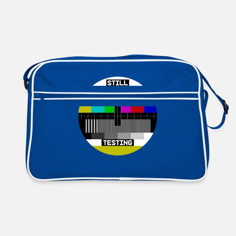 Still Testing Testbild test screen Retro Tasche