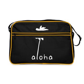 Palmier - Sac Retro - noir/or - Devant
