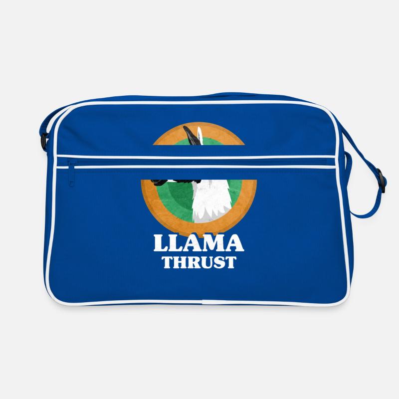 Llamathrust Llama Lama Thrust Retro Bag