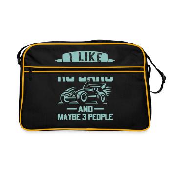 I like model cars, rc buggies and maybe 3 - Retro Bag - black/gold - Front