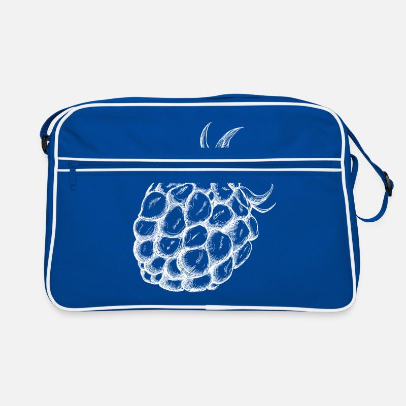 Raspberry Retro Bag