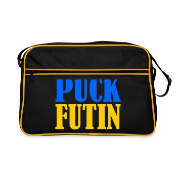 Puck futin - Sac Retro - noir/or - Devant