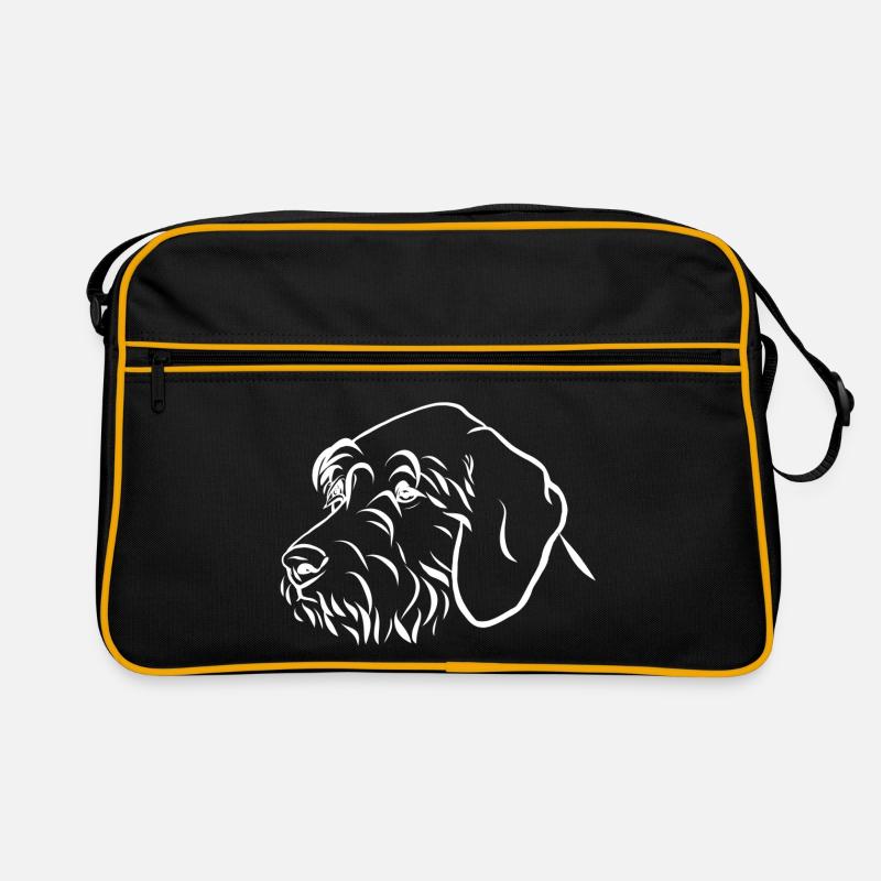 Jagdhunde Portrait Retro Tasche